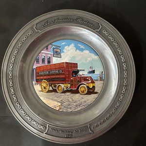 American Heritage Mack Bulldog Ac Model Commemorative Plate